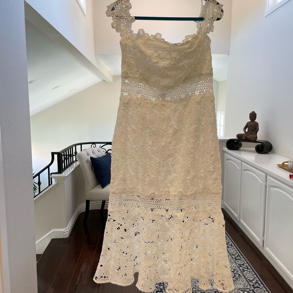 ASOS, Bridal Collection, Lace Dress, off the shoulder